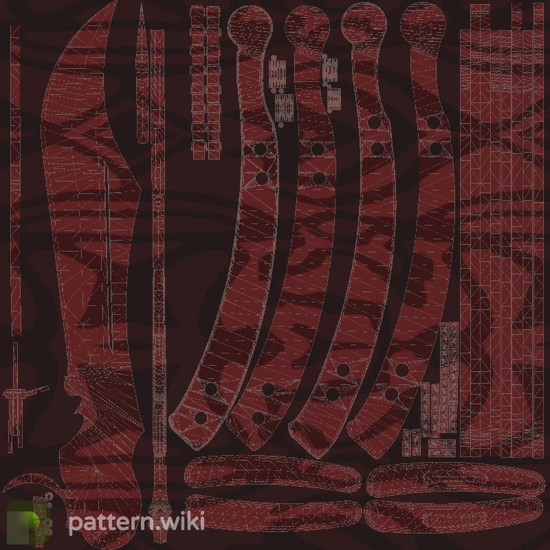 Butterfly Knife Slaughter seed 806 pattern template