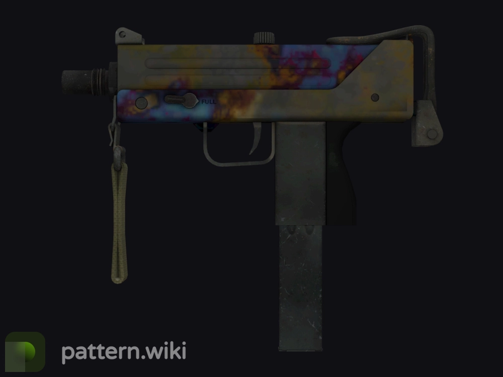 MAC-10 Case Hardened seed 596