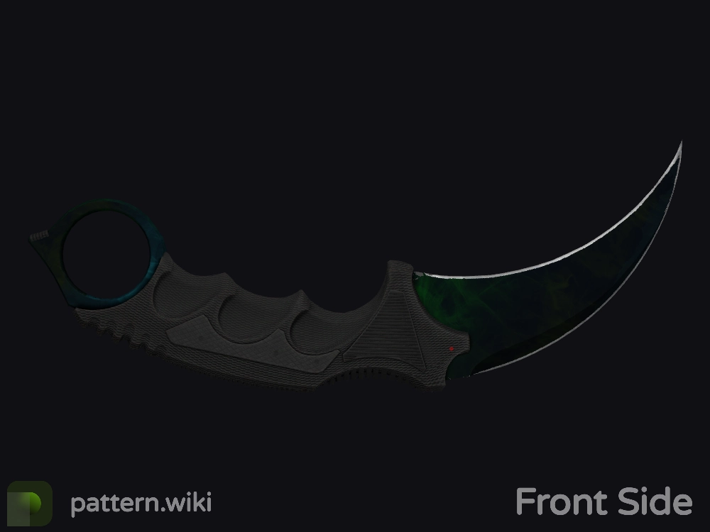 Karambit Gamma Doppler seed 351