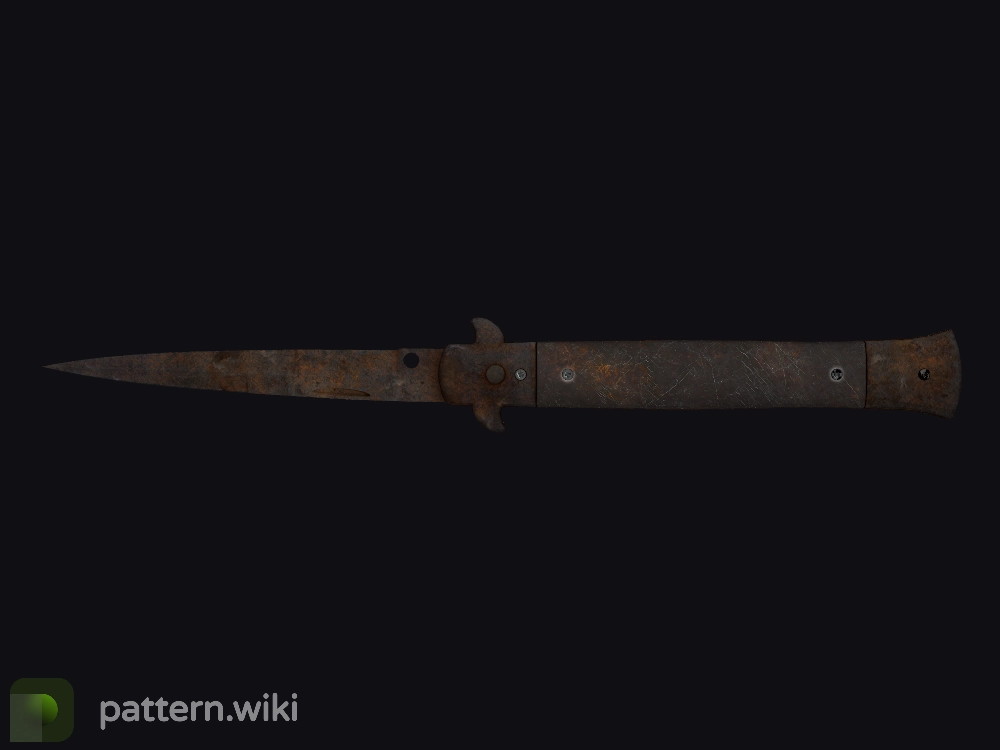 Stiletto Knife Rust Coat seed 159