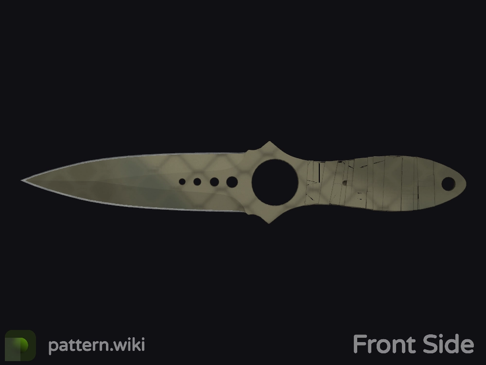 Skeleton Knife Safari Mesh seed 642