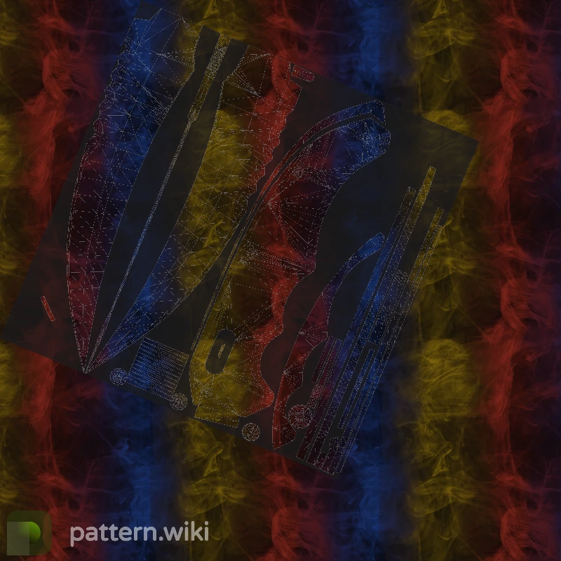 Flip Knife Marble Fade seed 441 pattern template