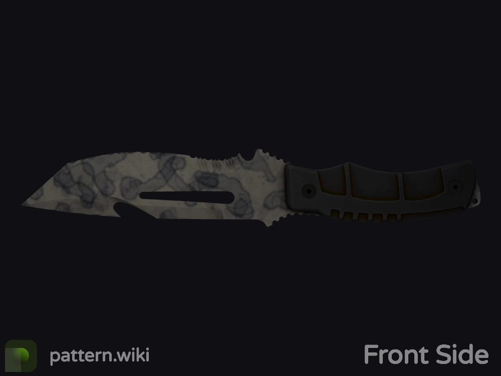 Survival Knife Stained seed 44