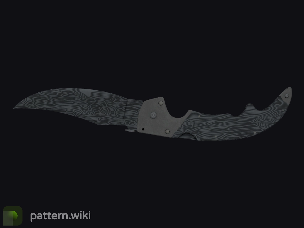 Falchion Knife Damascus Steel seed 150