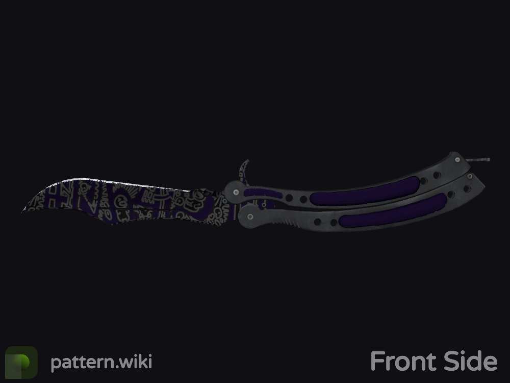 Butterfly Knife Freehand seed 887