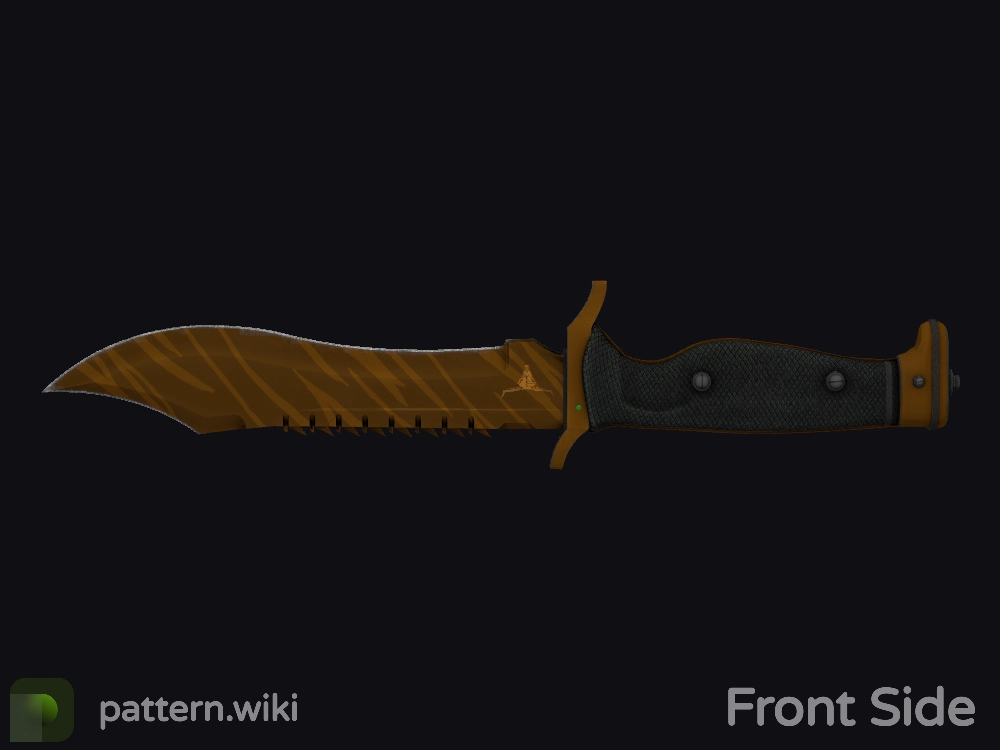Bowie Knife Tiger Tooth seed 679