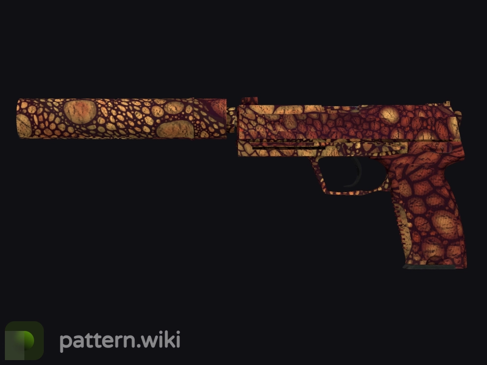 USP-S Orange Anolis seed 717