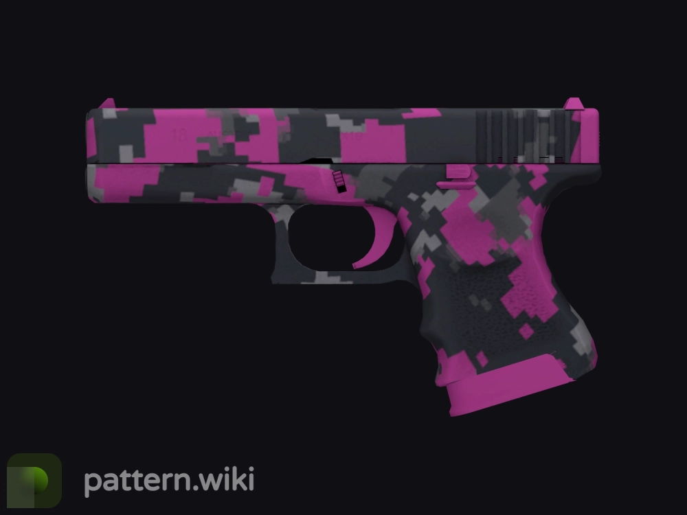 Glock-18 Pink DDPAT seed 713