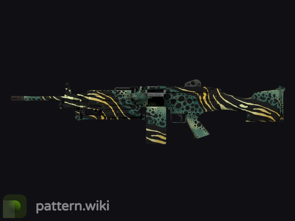 M249 Emerald Poison Dart seed 538