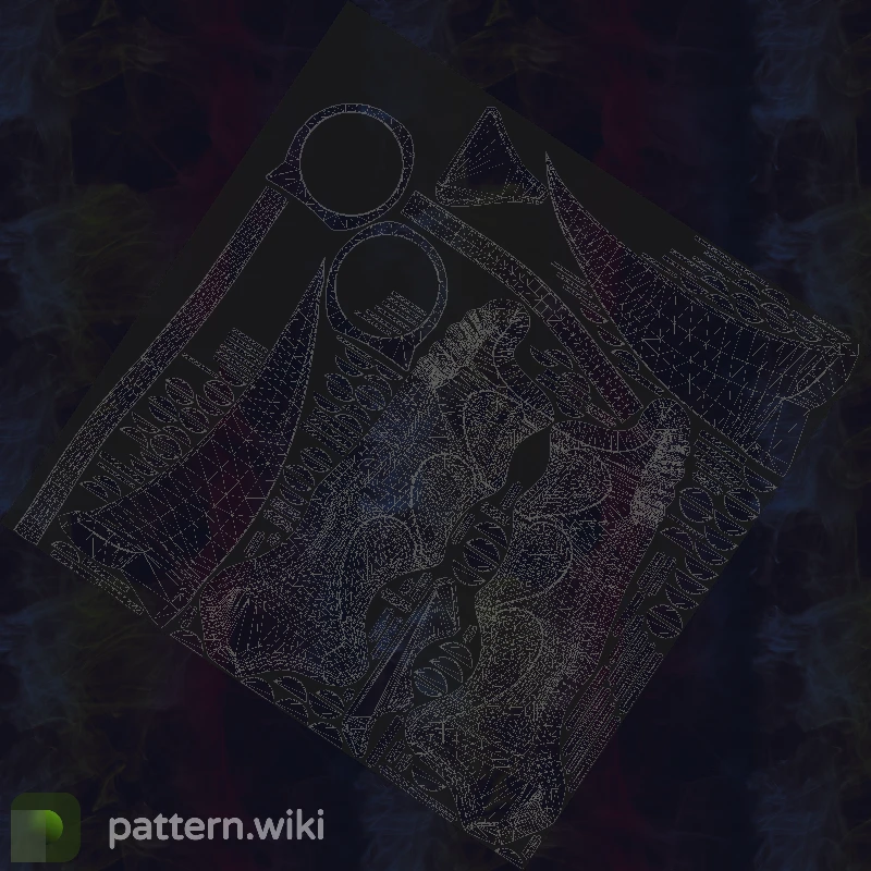 Karambit Doppler seed 397 pattern template