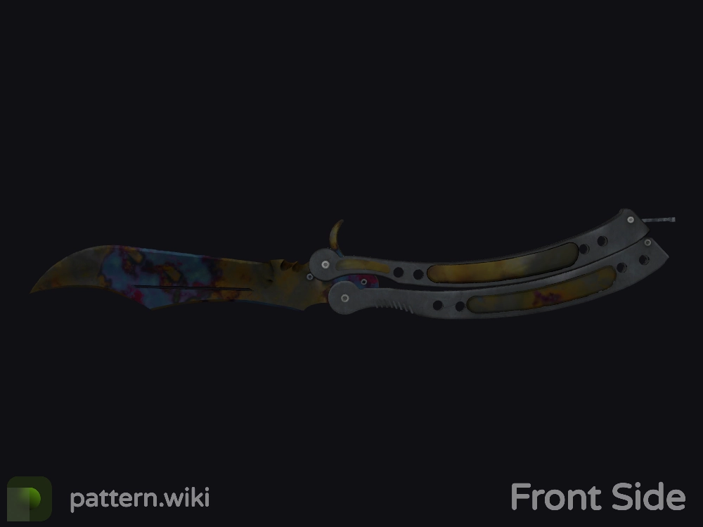 Butterfly Knife Case Hardened seed 991