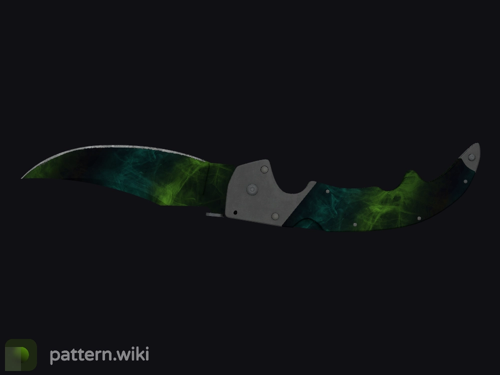 Falchion Knife Gamma Doppler seed 218