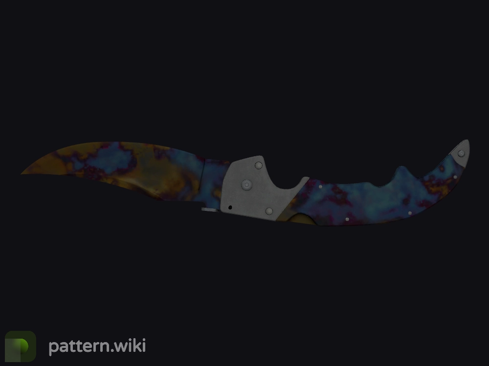 Falchion Knife Case Hardened seed 79