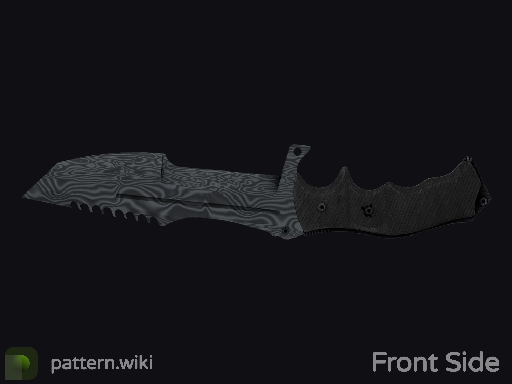 Huntsman Knife Damascus Steel seed 598