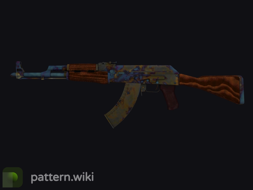 AK-47 Case Hardened seed 21