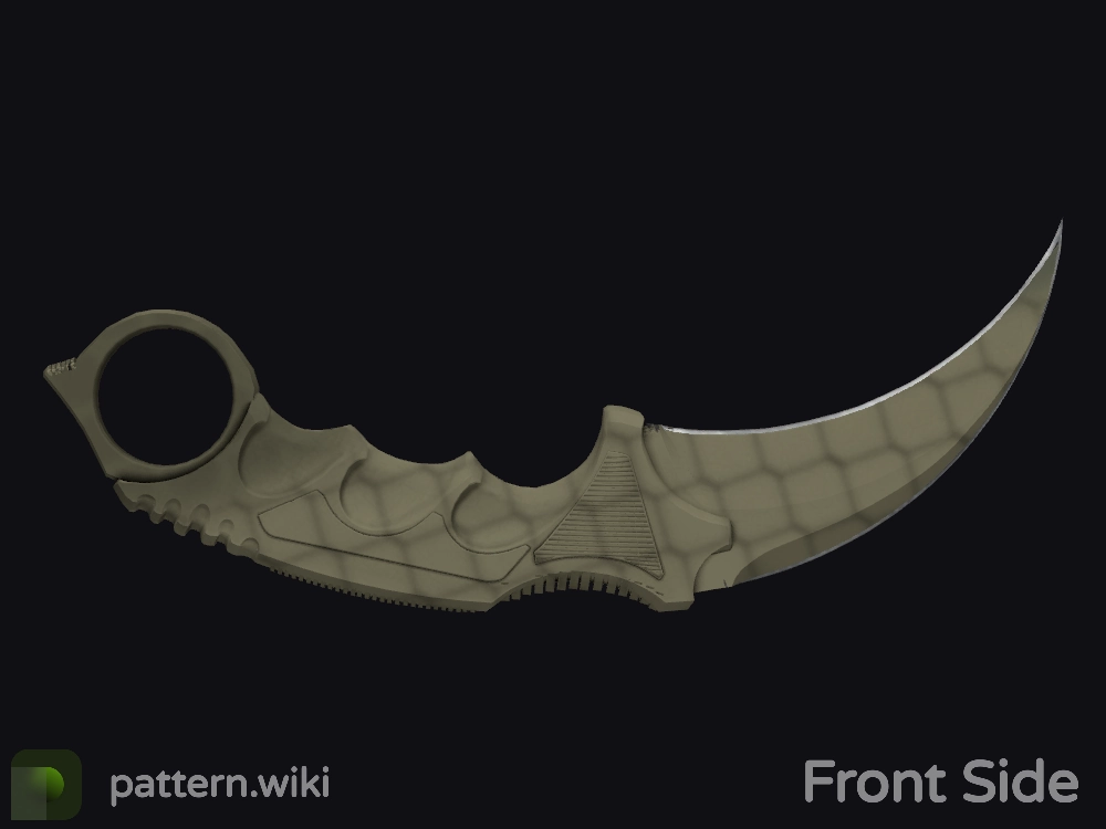 Karambit Safari Mesh seed 124