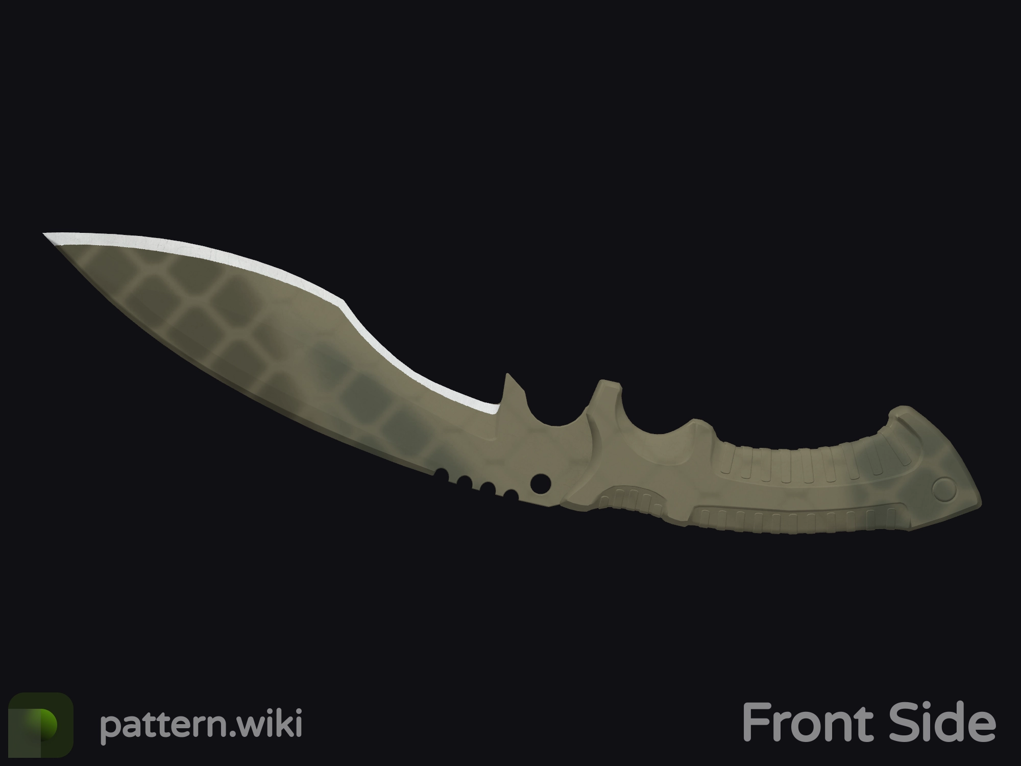 Kukri Knife Safari Mesh seed 443