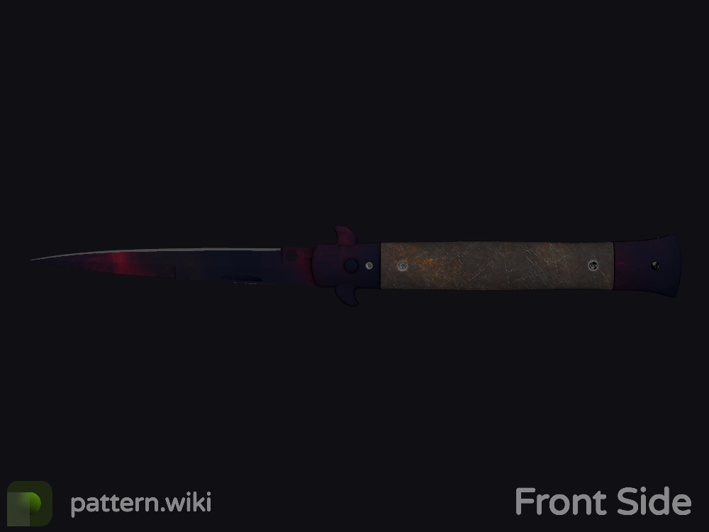 Stiletto Knife Doppler seed 582