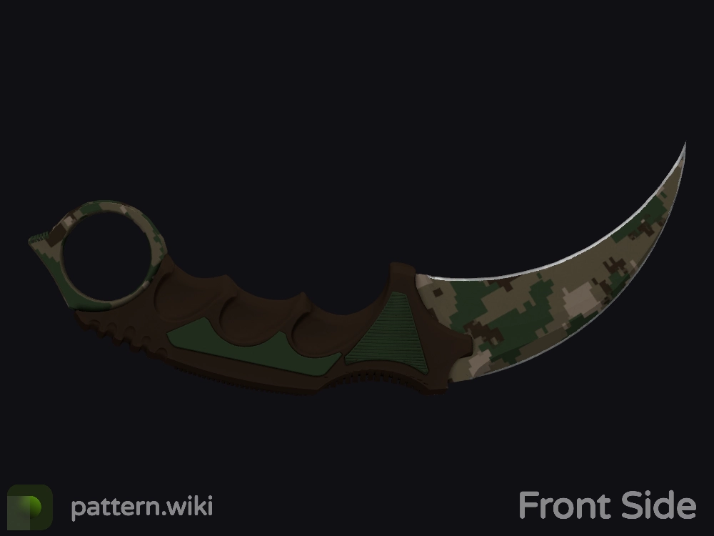 Karambit Forest DDPAT seed 932