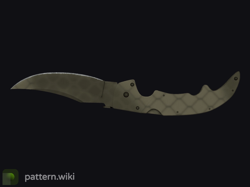 Falchion Knife Safari Mesh seed 860