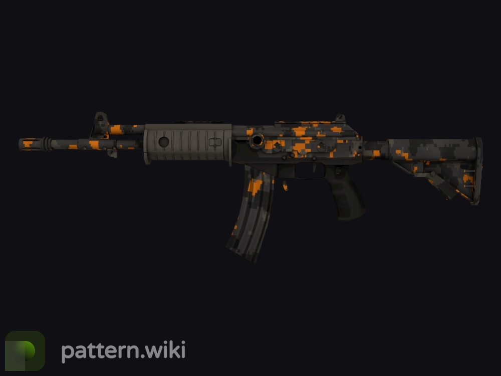 Galil AR Orange DDPAT seed 706