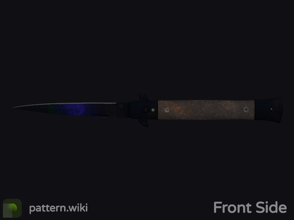 Stiletto Knife Doppler seed 451