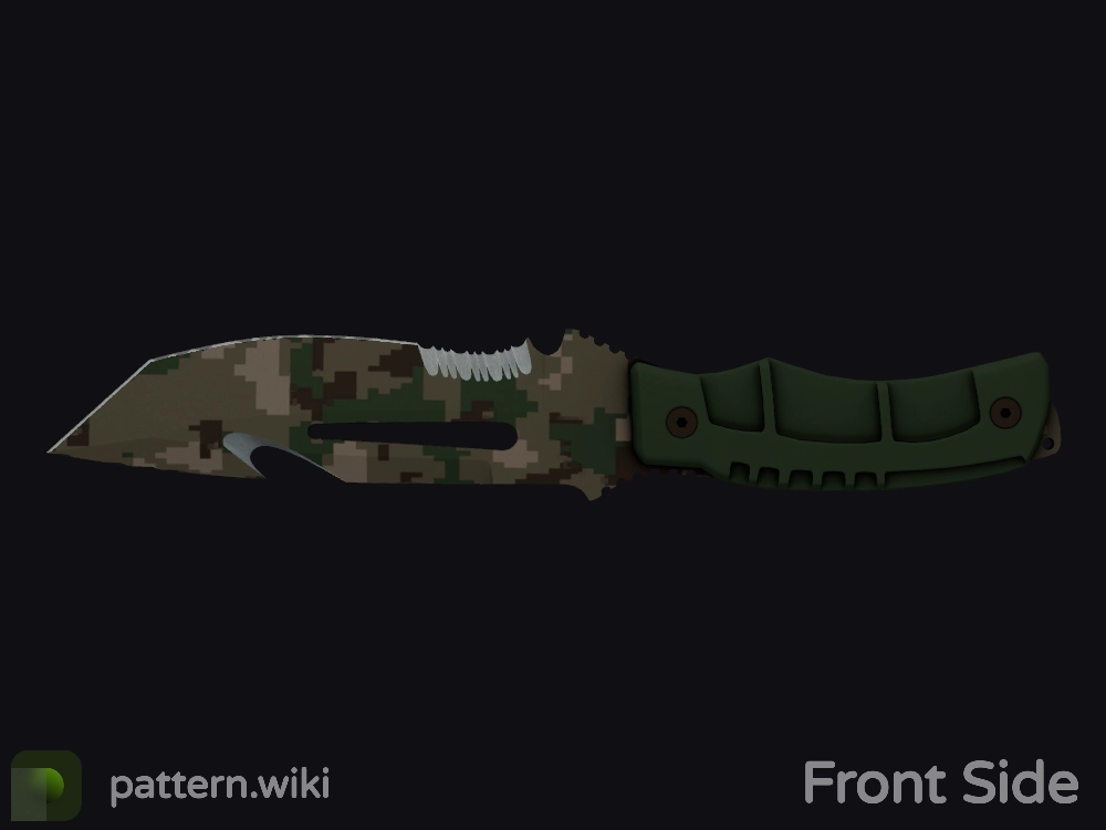 Survival Knife Forest DDPAT seed 351