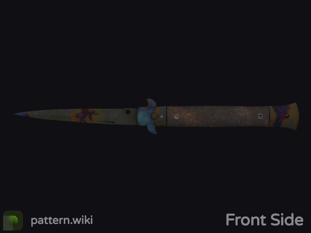 Stiletto Knife Case Hardened seed 996