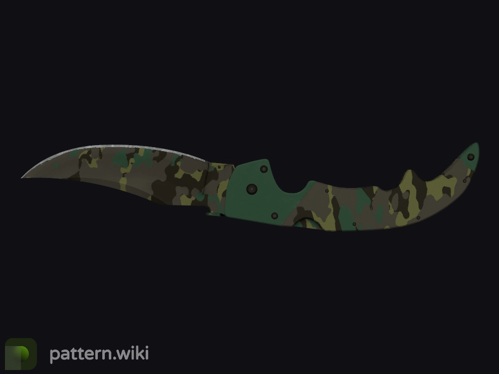 Falchion Knife Boreal Forest seed 528