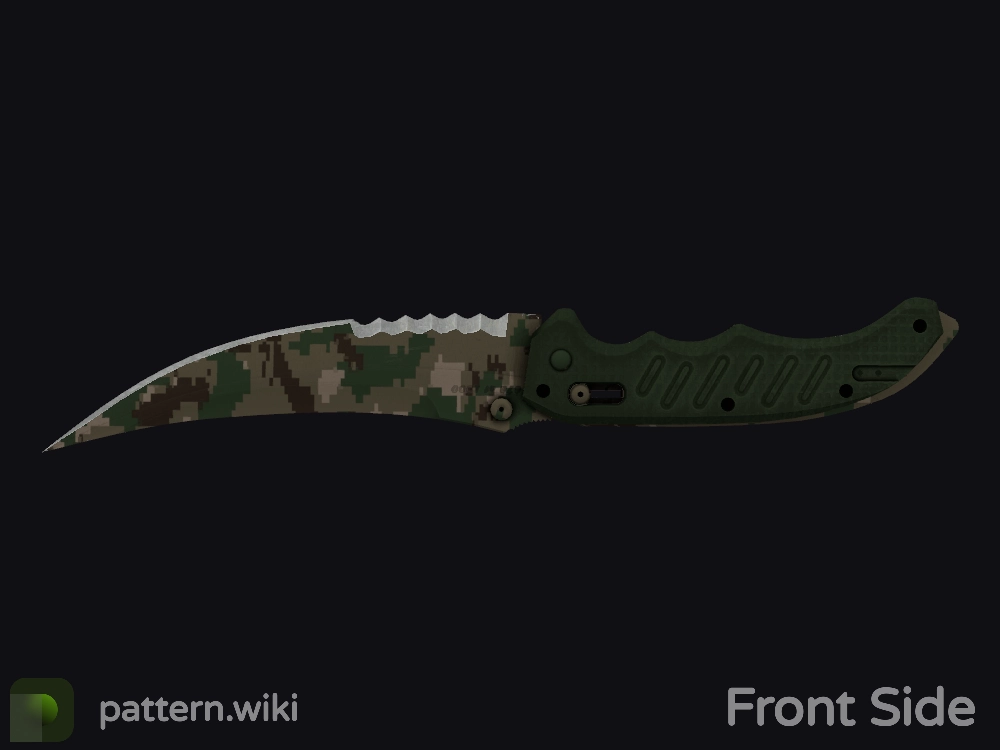 Flip Knife Forest DDPAT seed 242