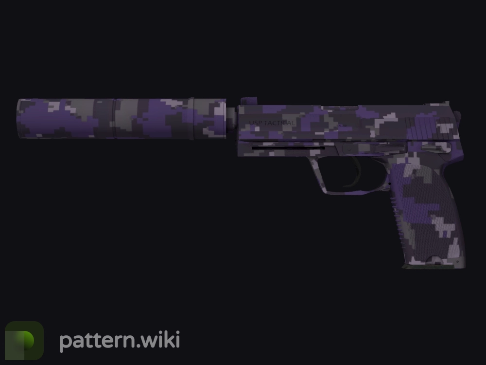 USP-S Purple DDPAT seed 765