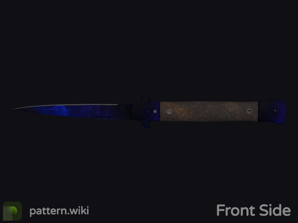 Stiletto Knife Doppler seed 596