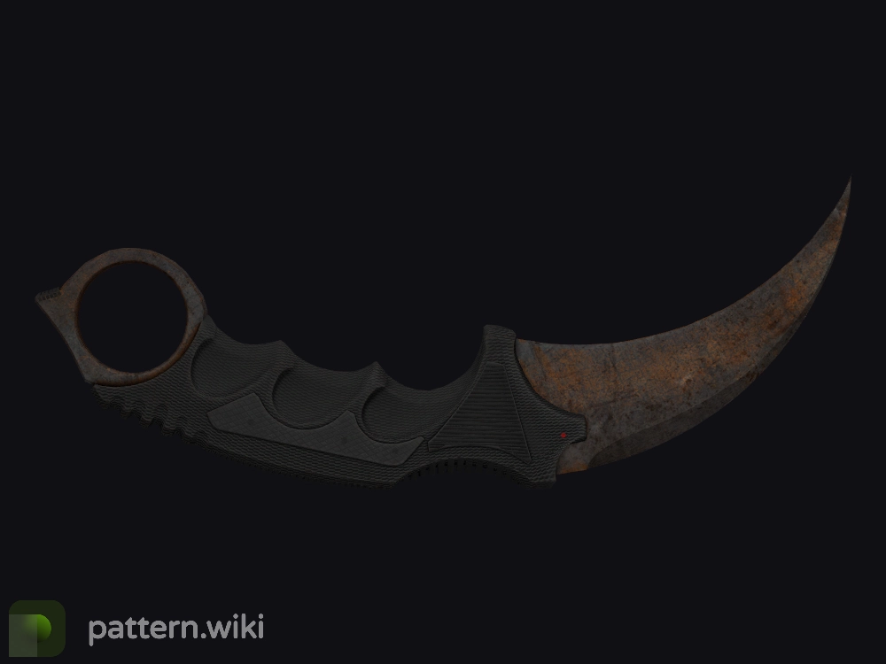 Karambit Rust Coat seed 687