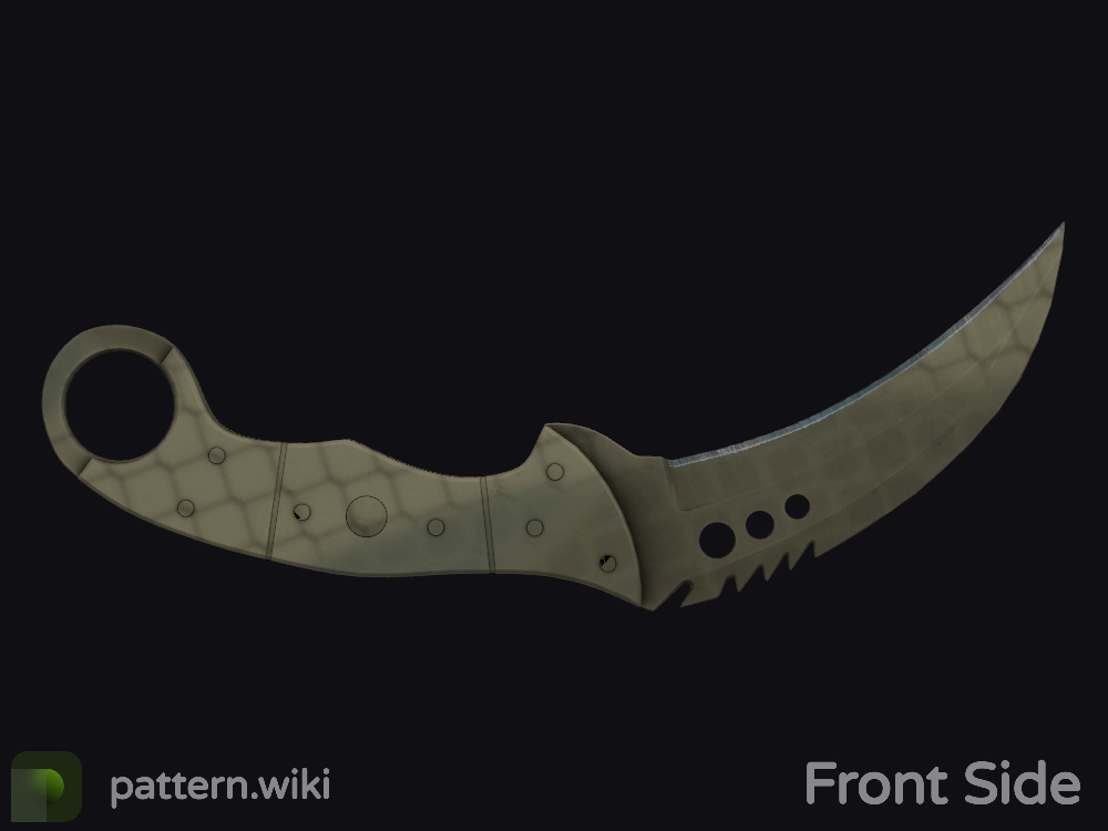 Talon Knife Safari Mesh seed 124