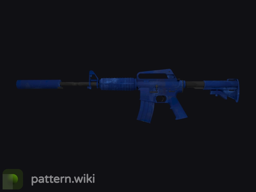 M4A1-S Blue Phosphor seed 407