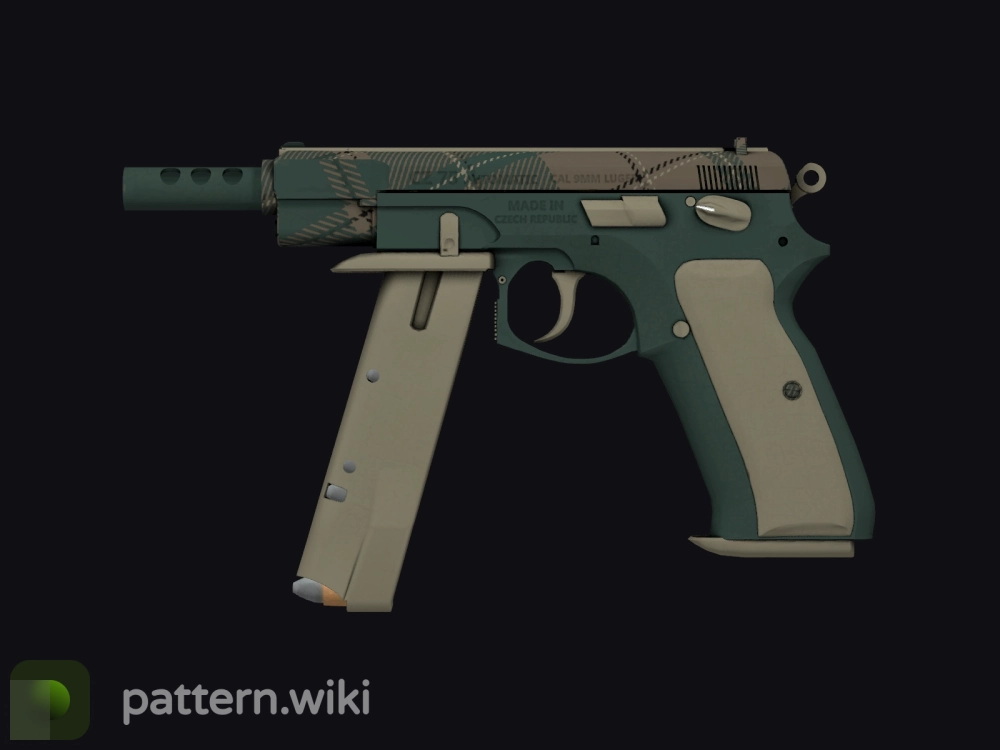 CZ75-Auto Green Plaid seed 514