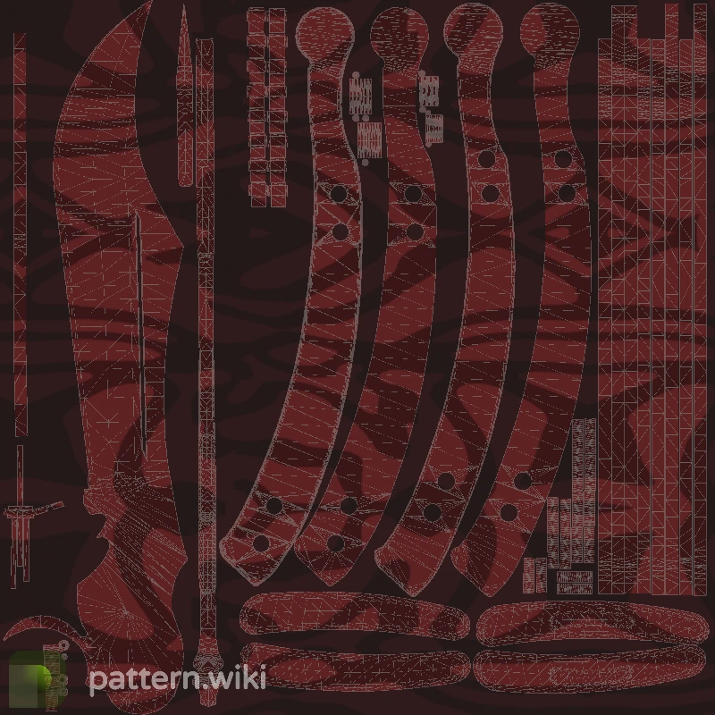 Butterfly Knife Slaughter seed 565 pattern template