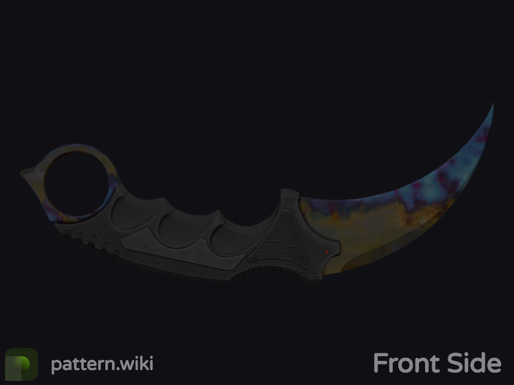 Karambit Case Hardened seed 886