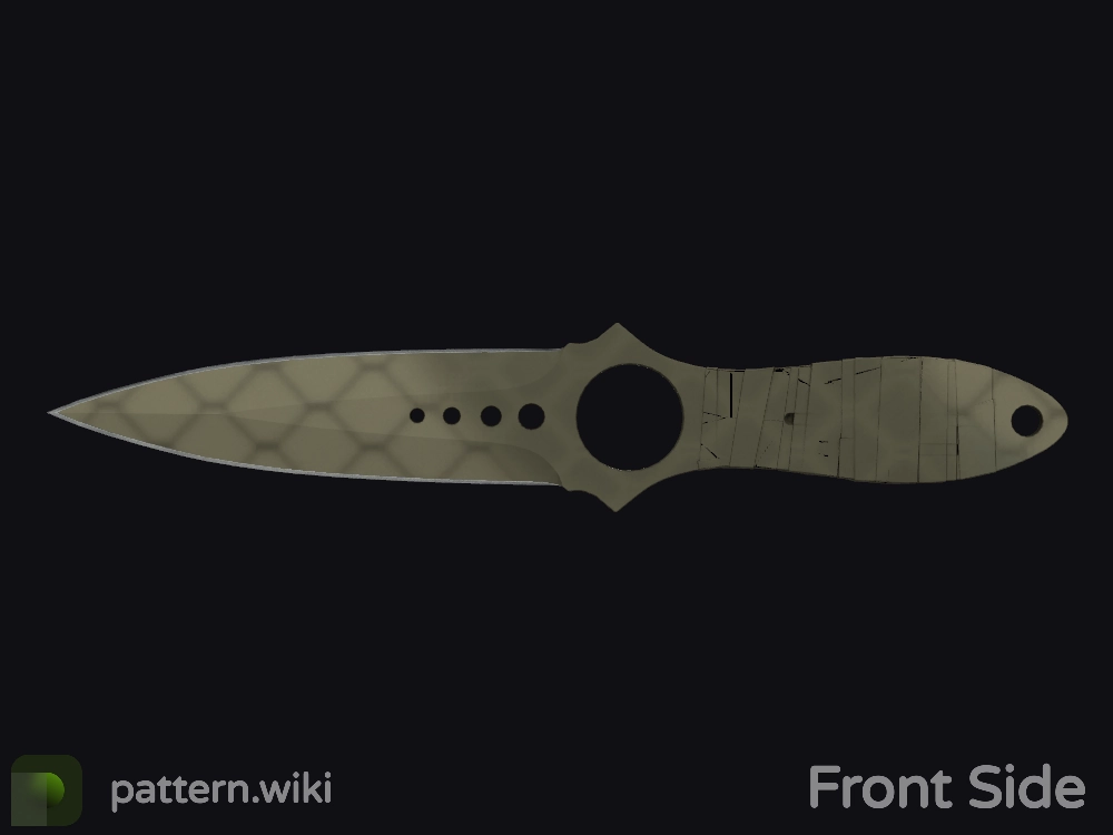 Skeleton Knife Safari Mesh seed 851