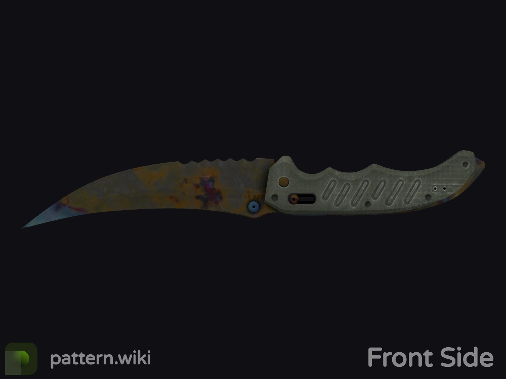 Flip Knife Case Hardened seed 598