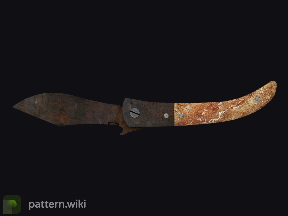 Navaja Knife Rust Coat seed 686