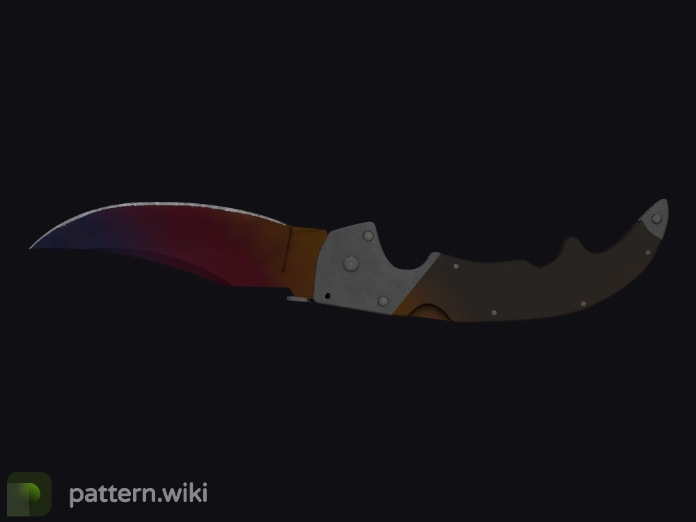 Falchion Knife Fade seed 136