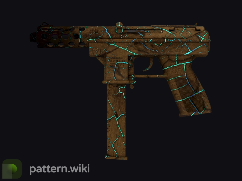 Tec-9 Cracked Opal seed 723