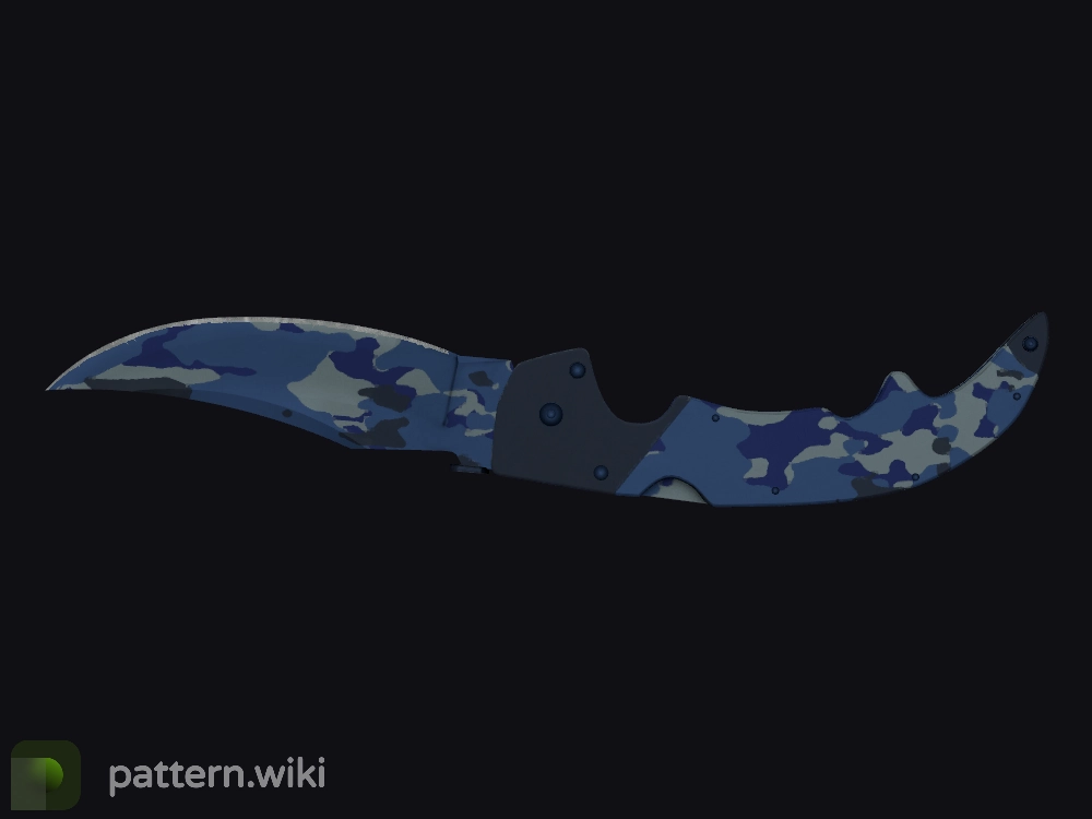 Falchion Knife Bright Water seed 2