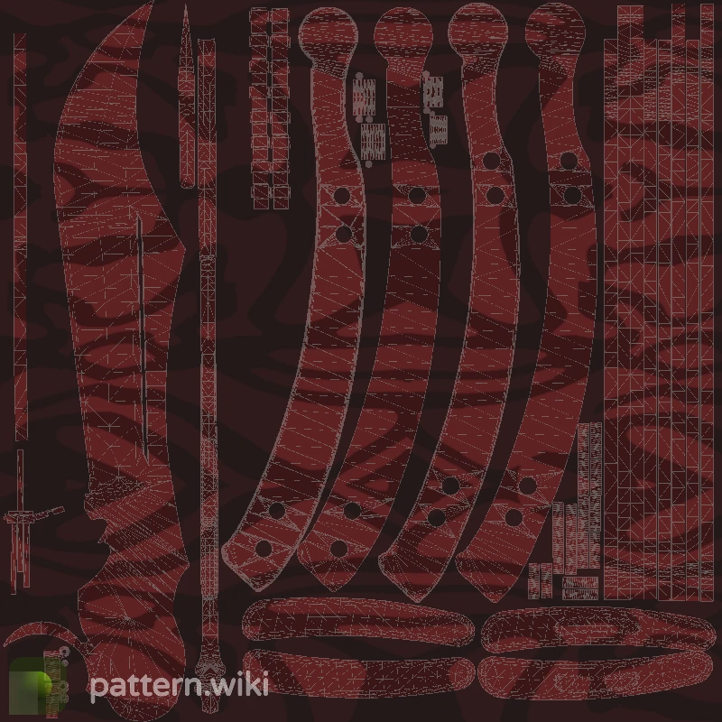 Butterfly Knife Slaughter seed 762 pattern template