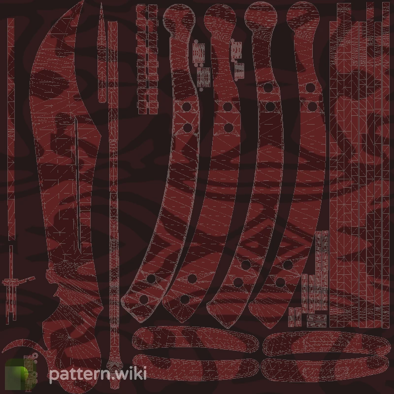 Butterfly Knife Slaughter seed 380 pattern template