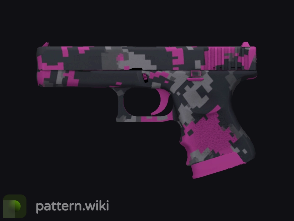 Glock-18 Pink DDPAT seed 791