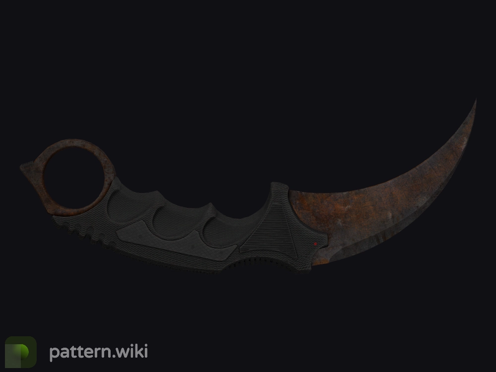 Karambit Rust Coat seed 482