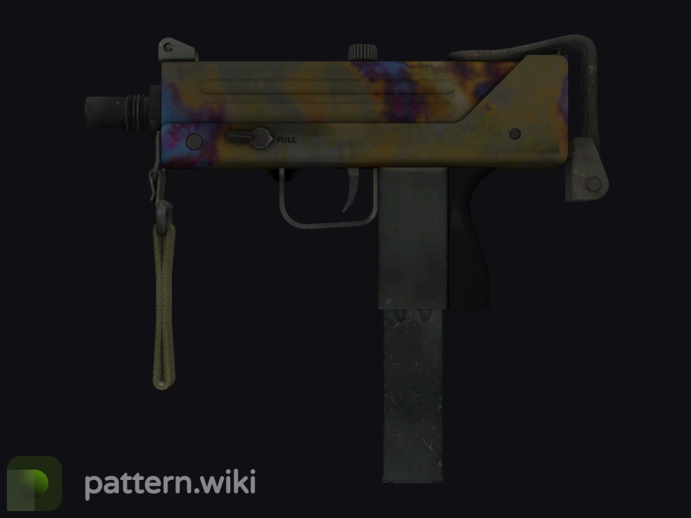 MAC-10 Case Hardened seed 870