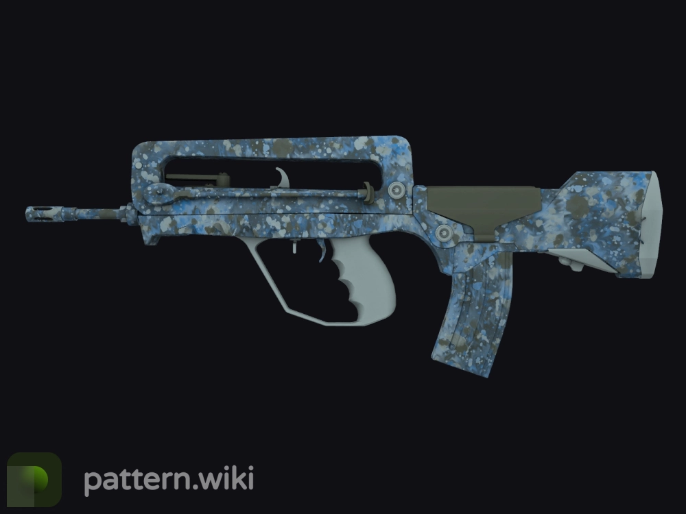 FAMAS Cyanospatter seed 739